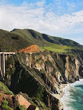 Bixby Bridge on the Pacific Coast Highway at Big Sur, California