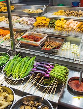 Street food in Malaysia