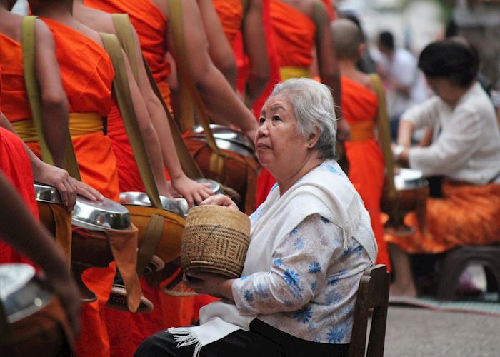 Alms Giving Luang Prabang