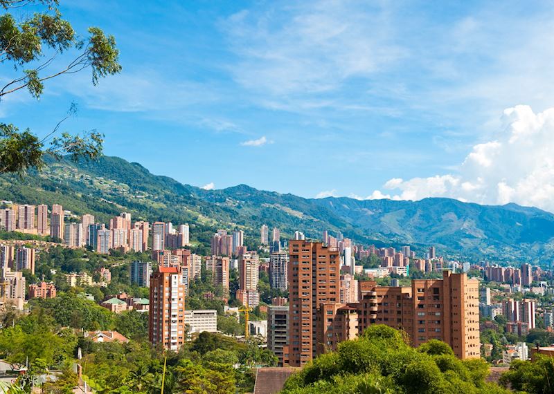 Medellín skyline