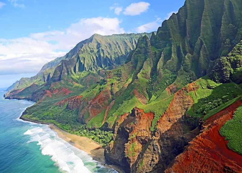 The Na Pali Cliffs, Kauai